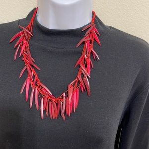 African stone necklace